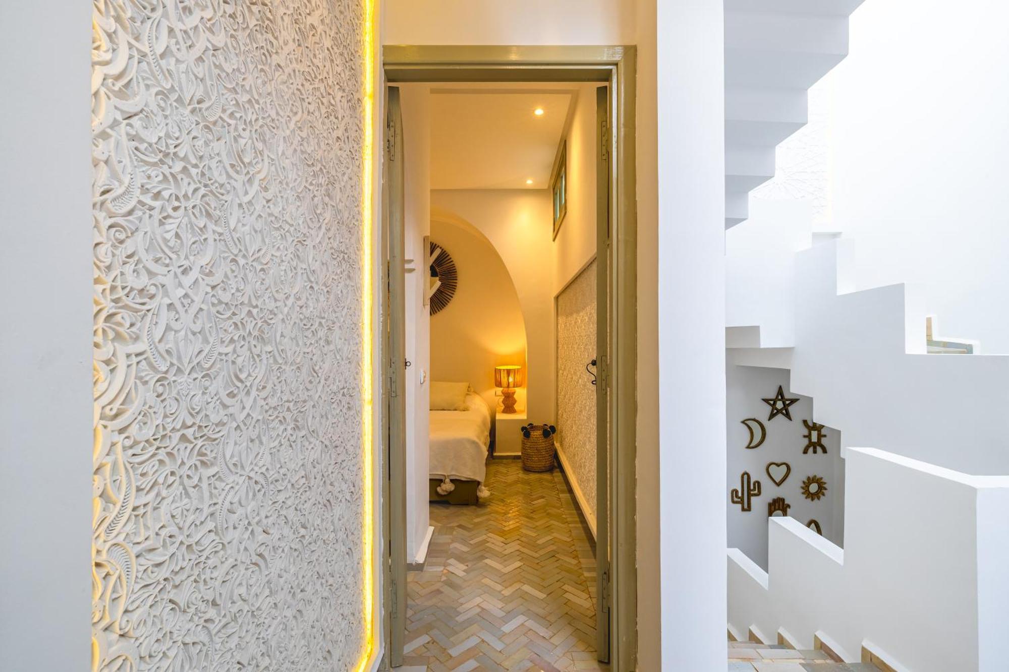 Riad Zahra Bed And Breakfast مراكش المظهر الخارجي الصورة
